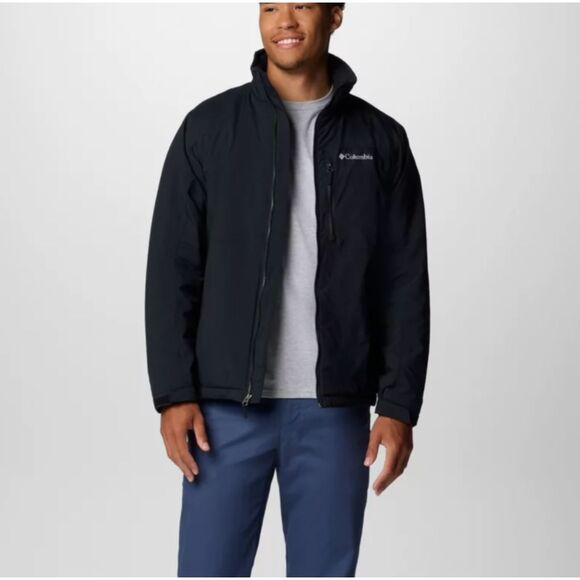 Men Columbia Northern Utilizer II Jacket Omni Shield in Black Size Large - Picture 1 of 10